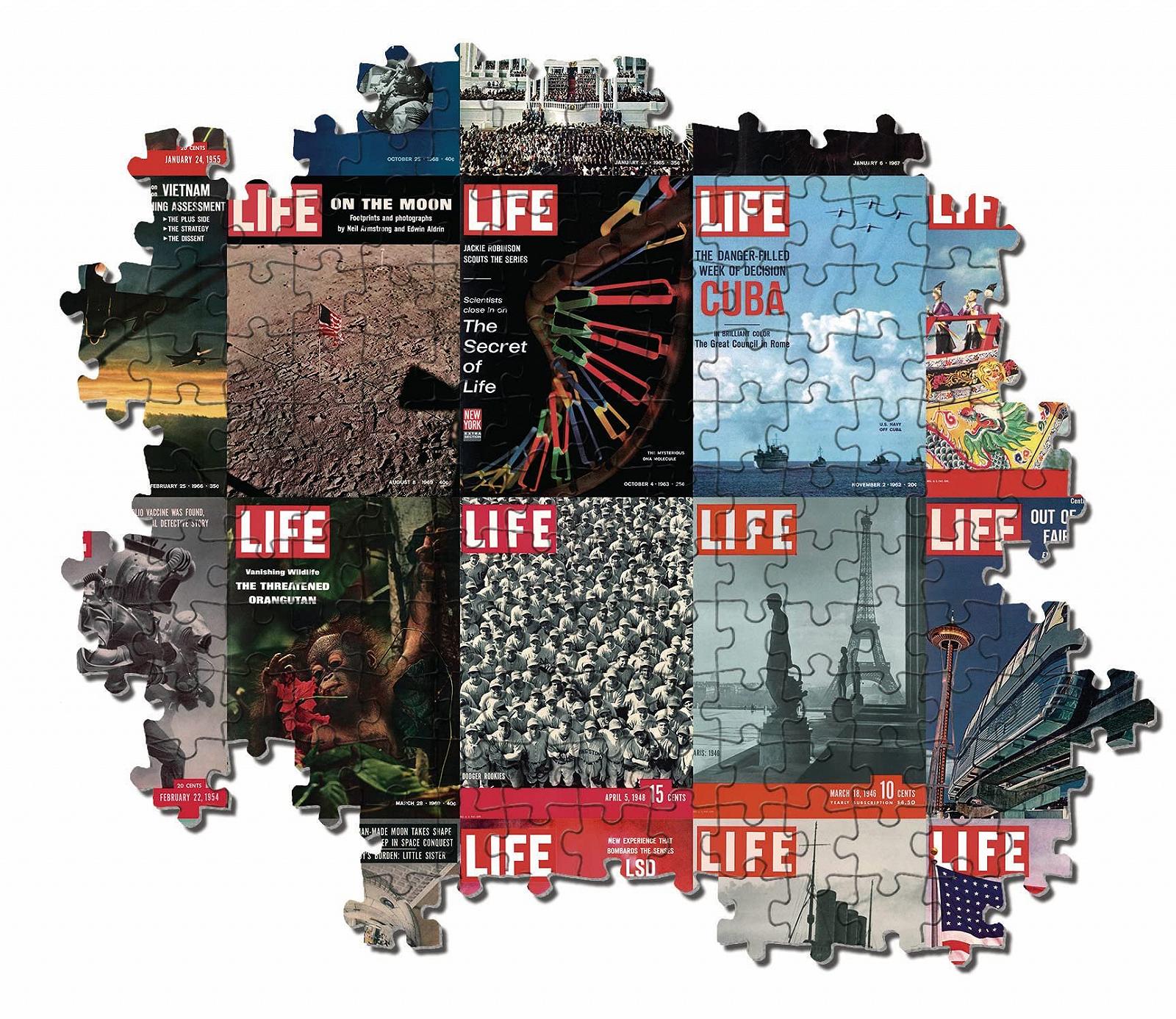 Пазл Clementoni Life Magazine Cover 39636 1000 елементів, фото №3