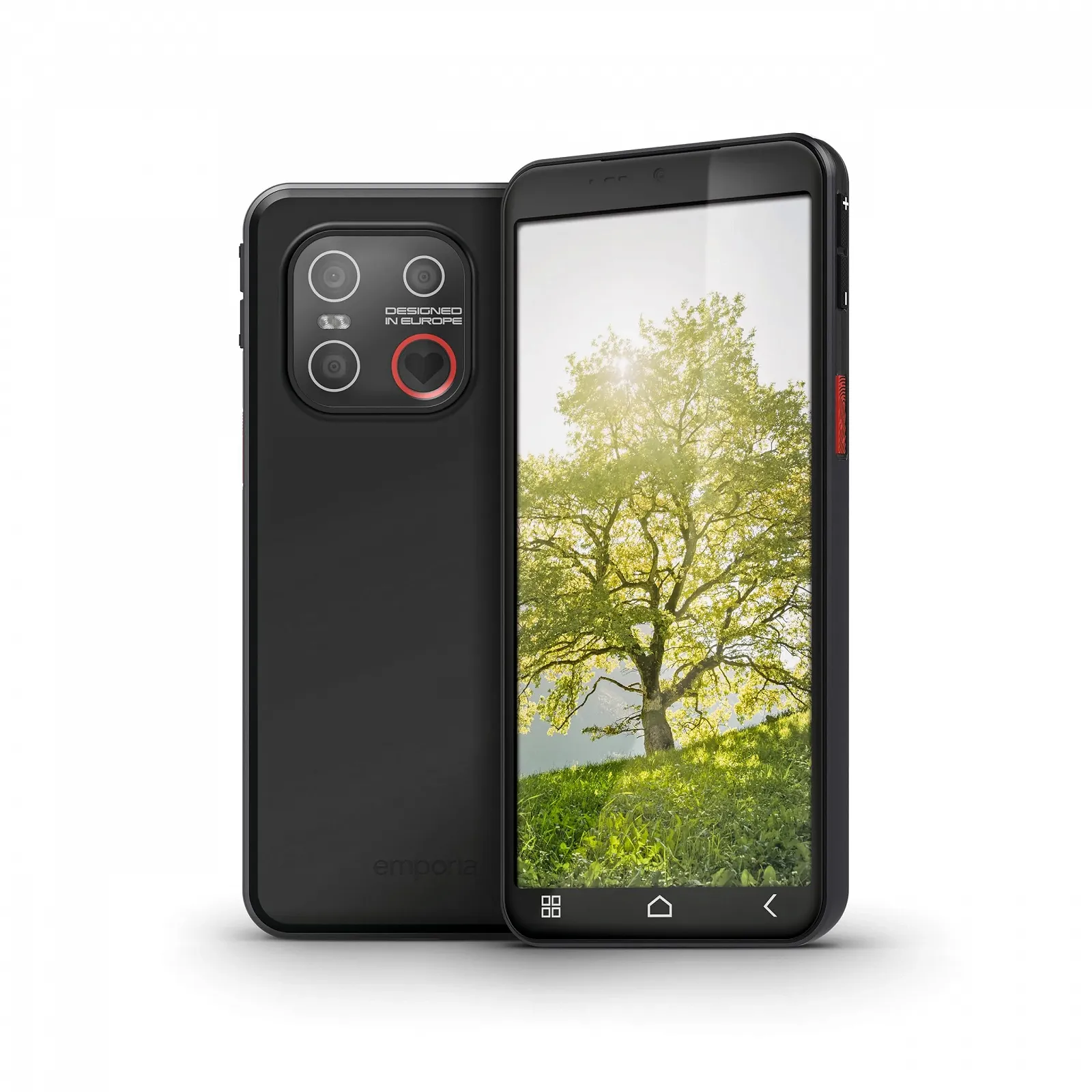 Смартфон emporia ME.7 для пожилых людей Android 15 5.45 дюйма NFC 6/128 ГБ IP54 Black, фото №2