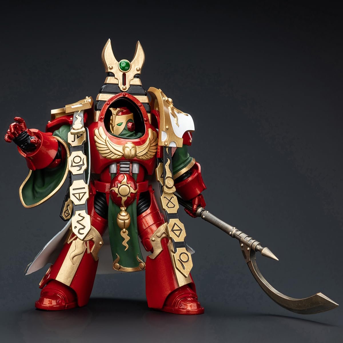 Фігурка Joytoy Warhammer The Horus Heresy Series Thousand Sons: Legion Praetor in Cataphractii Terminator Armour, масштаб 1:18, фото №4