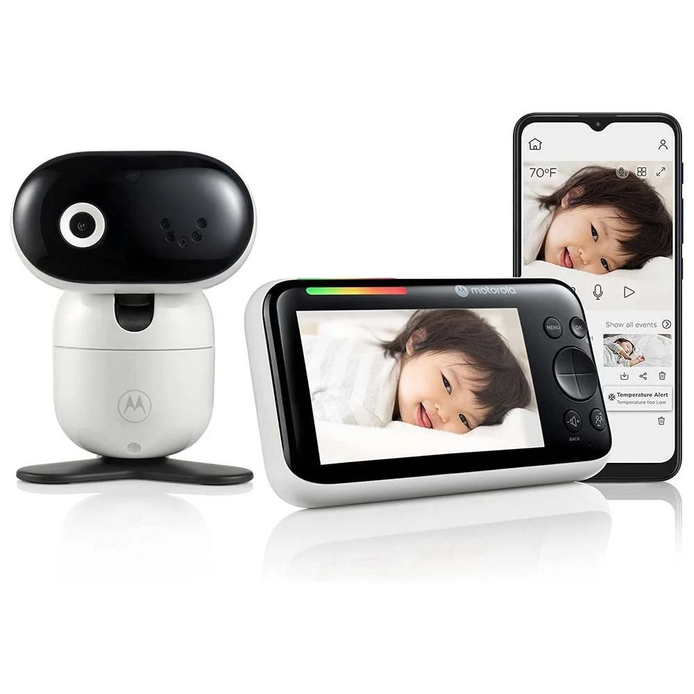 Відеоняня Motorola Nursery PIP1610 5" HD WiFi 720p Pan Tilt Zoom Двосторонній зв'язок, фото №1