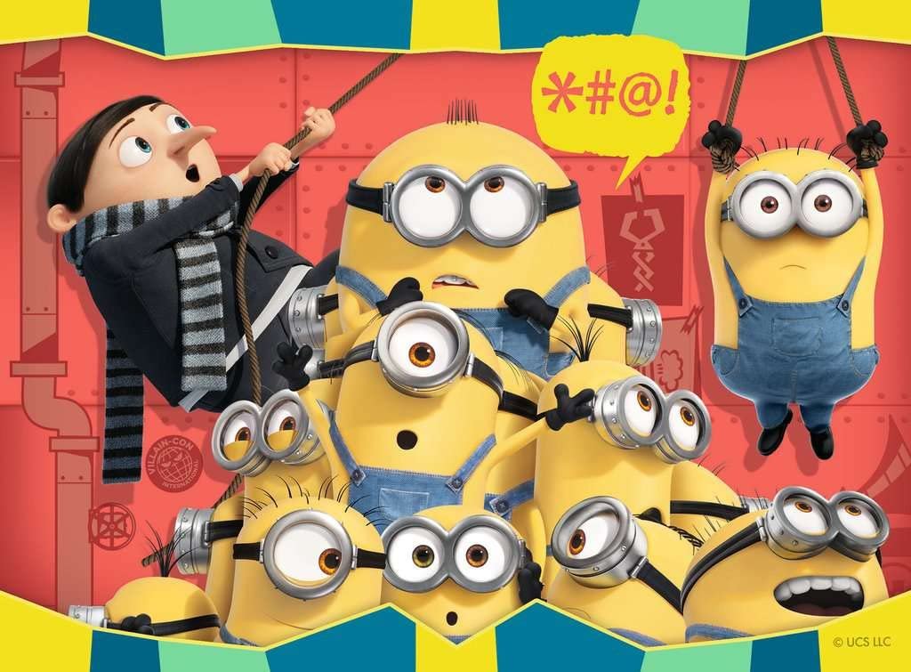 Пазл Ravensburger Minions 2 The Rise of Gru 12, 16, 20, 24 елементи в коробці 10,2 см (4 дюйми), фото №2