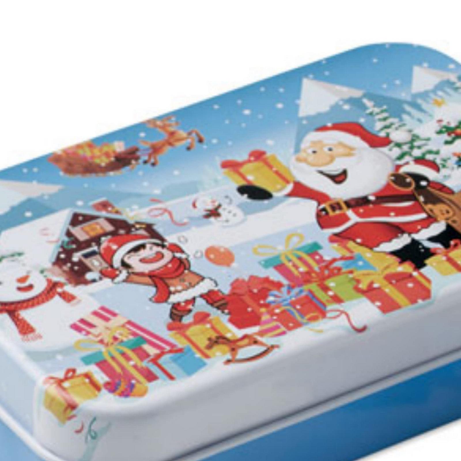 Пазл Christmas Wooden Puzzle Детский 60 деталей в жестяной коробке, фото №3