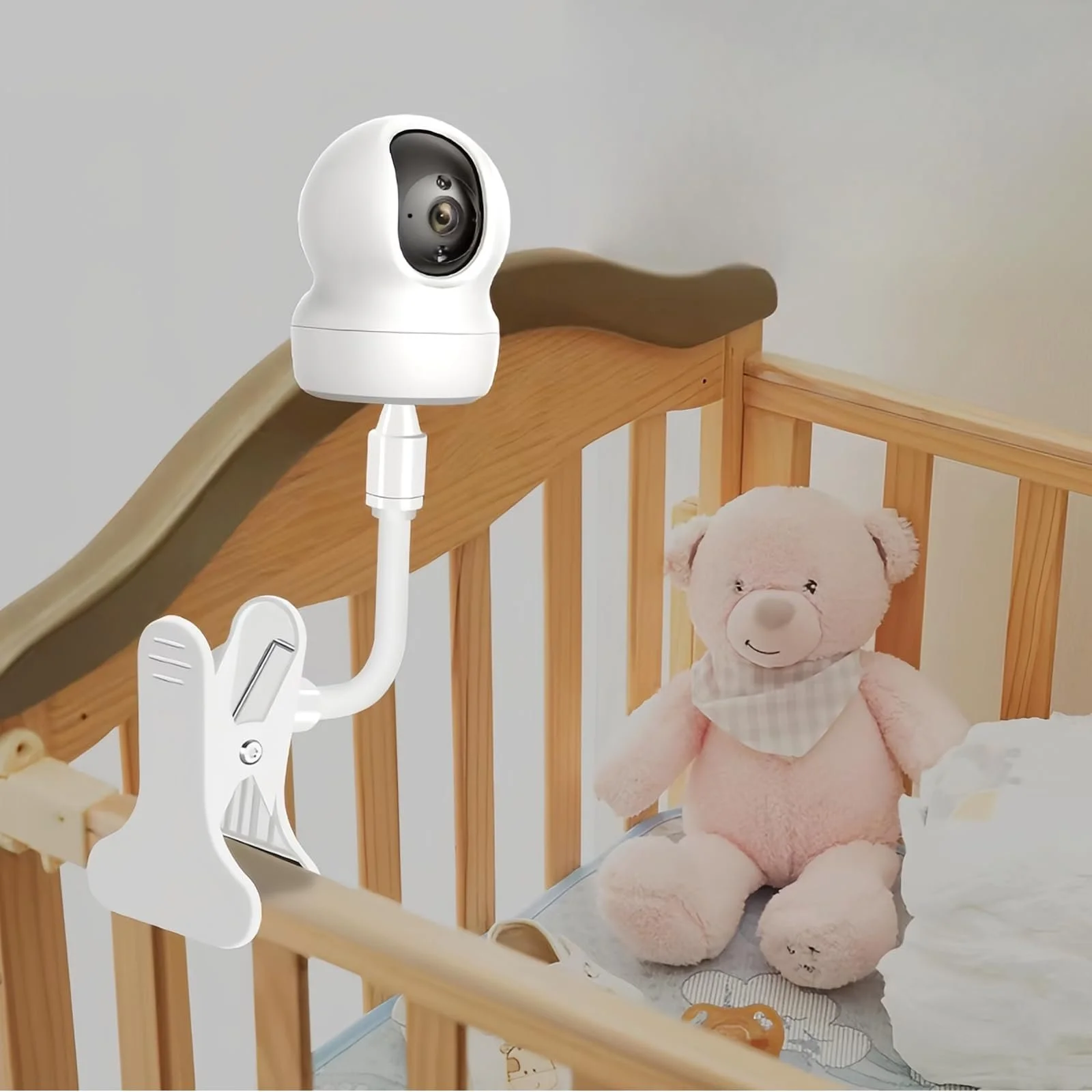 Тримач для відеоняні універсальний затискач 1/4" для HelloBaby HB65, HB6550, HB6558, HB66, HB248, фото №7