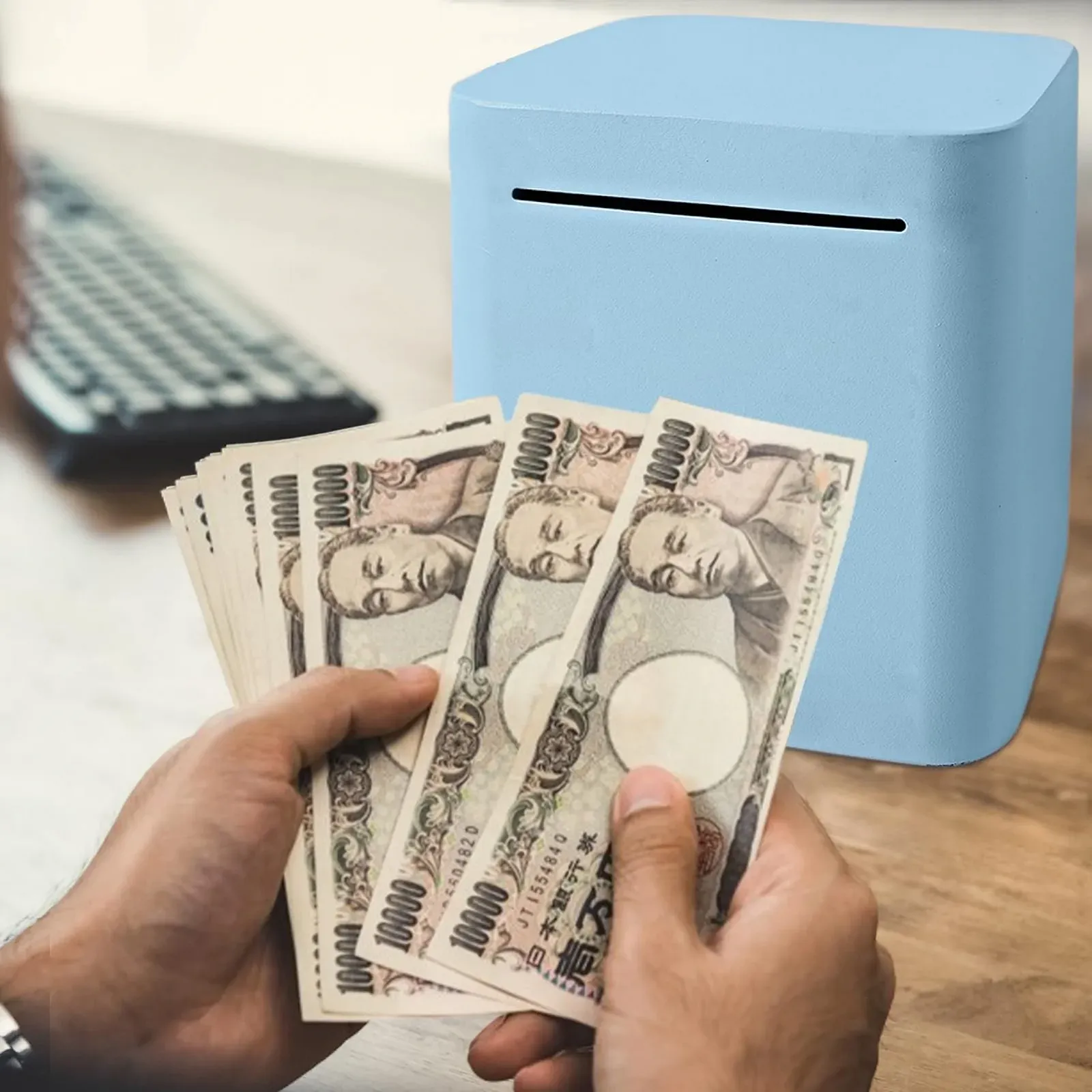 Скарбничка нерозбірна нержавіюча сталь Металева небитка, фото №5