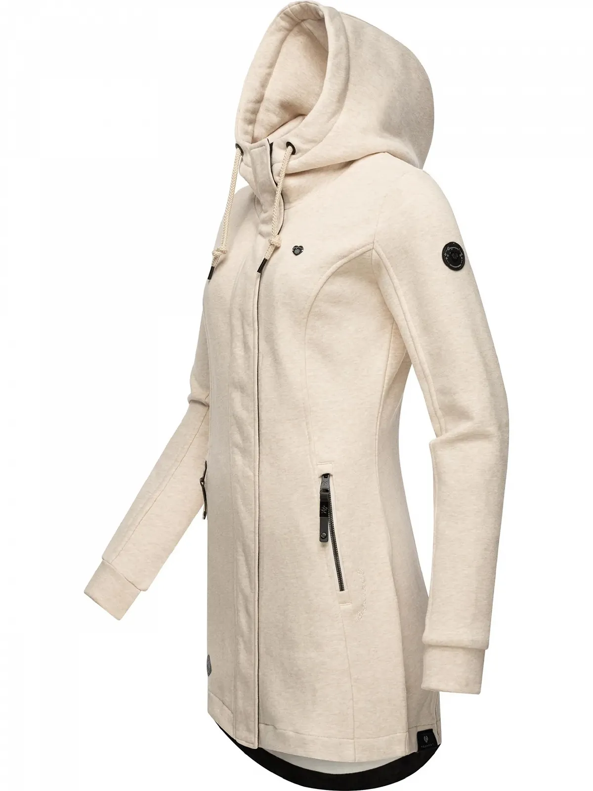 Переходное пальто Женское Легкое Ragwear Letty Intl. Длинное Ветрозащитное с Капюшоном, фото №2