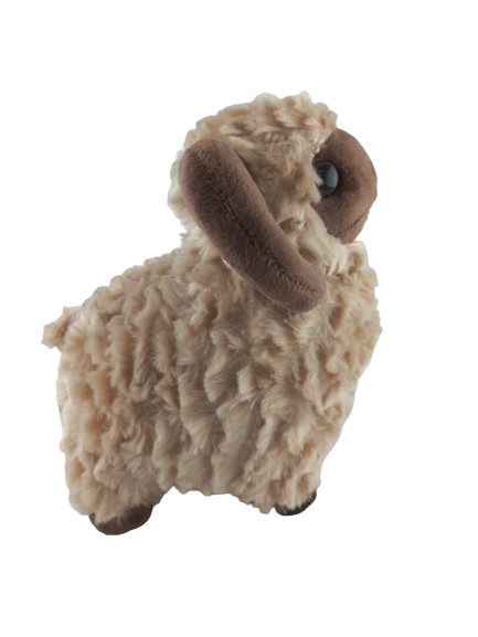 Плюшевая игрушка Баран коричневый 30 см 158778, фото №2