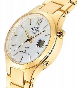Часы Кварцевые Женские Master Time MTLA-10916-71M Аналоговые Цифровые Ремешок из нержавеющей стали, золотой, Современные synthetic.ua - Фото 1