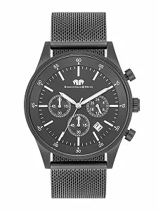 Часы Rhodenwald & Söhne Milanese 10010357 Мужские Аналоговые Кварцевые Хронограф Серый - Фото 1