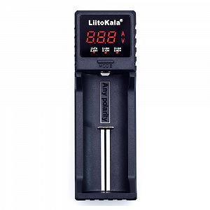 ЗУ универсальное Liitokala Lii-S1,1 канал LCD дисплей поддерживает Li-ion Ni-MH и Ni-Cd AA R6 ААA R03 AAAA С R14 - Фото 1