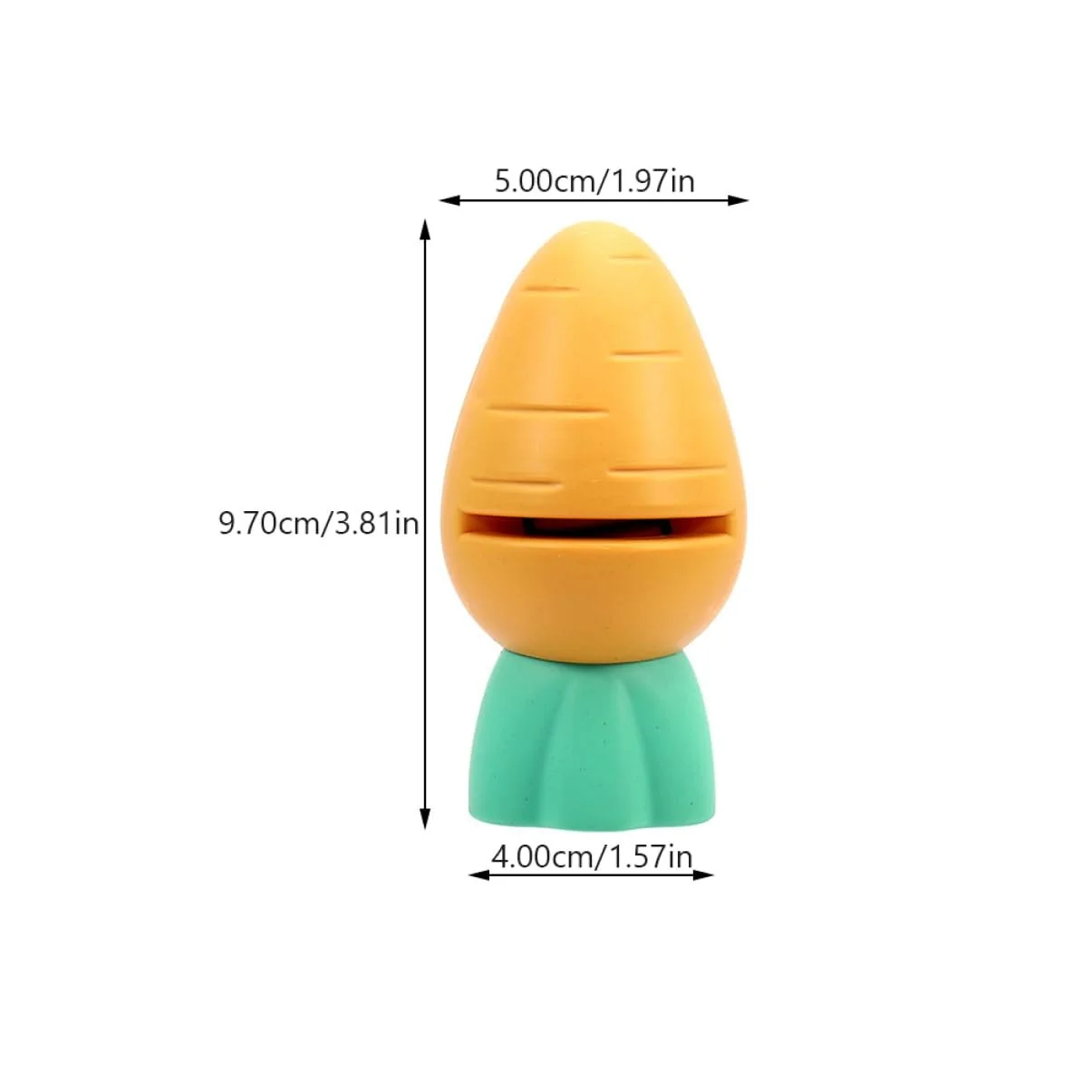 Набор точилок для ножей Cartoon Carrot 4 шт. многофункциональный нековзкий, фото №2