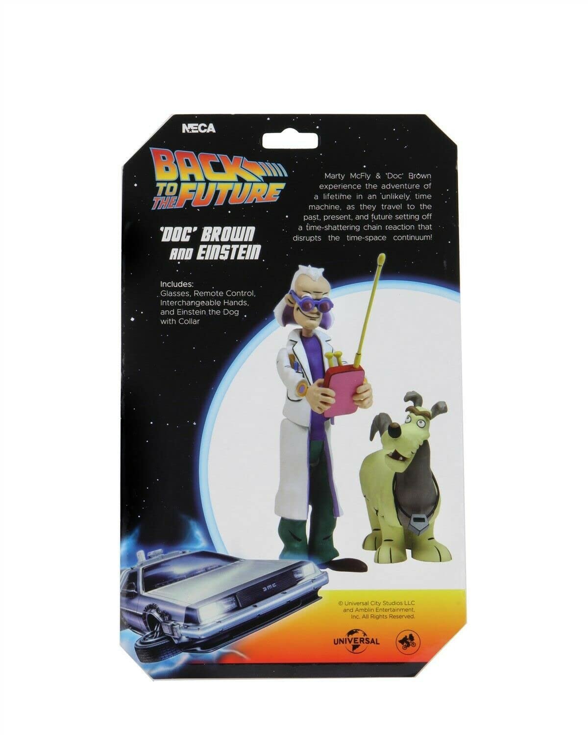 Екшн-фігурка Doc & Einstein Toony Classics Назад у майбутнє, фото №3 Екшн-фігурка Doc & Einstein Toony Classics Назад у майбутнє, фото №3