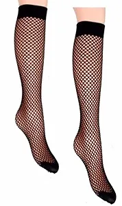 Шкарпетки до коліна Unbekannt Сітка Мікрофібра Щільні Сітка 40 Ден Чорний 5 Пар - Фото 1