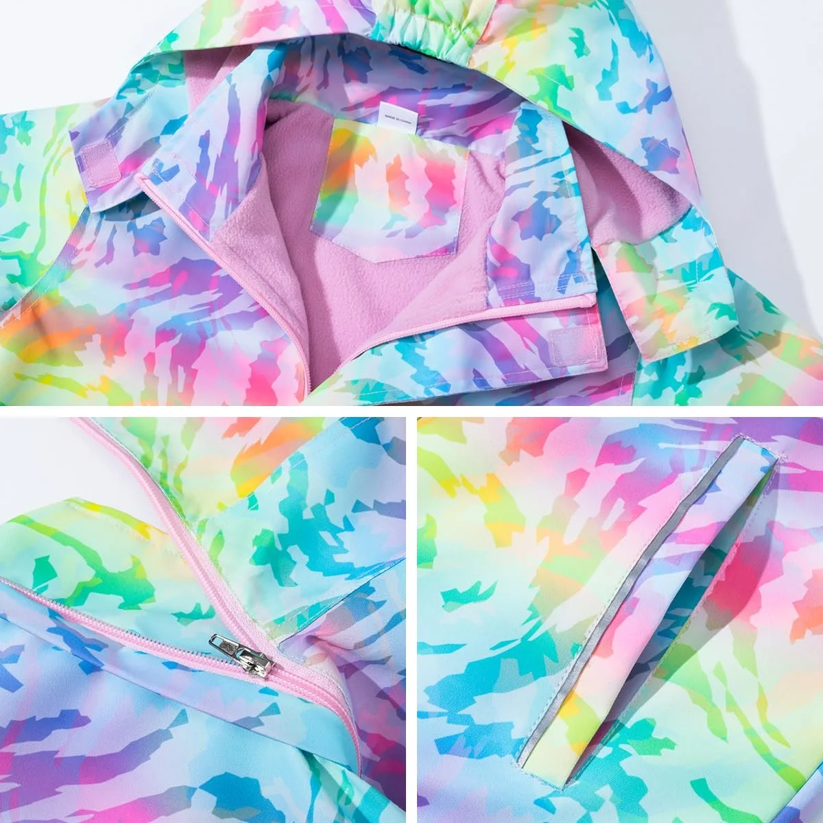 Куртка Softshell linboo Перехідна Куртка для Дівчат з Капюшоном, фото №5