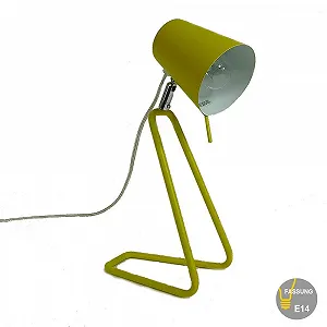 Настільна лампа Dapo Rose 30 см 12 см E14 1x40 Вт Yellow synthetic.ua - Фото 1