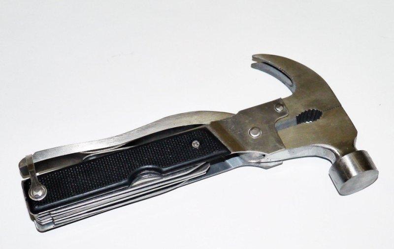 Мультитул плоскогубцы молоток Multi hammer Bell Howell TacTool 18-в-1, фото №3