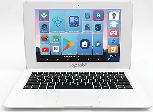 Сенсорный ноутбук 10.1" Lexibook Laptab 10 (LTP10) Allwinner A523 RAM 4GB eMMC 128GB Android 14 (UKR) - Фото 1