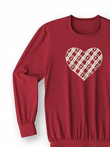 Пижама CALIDA Family & Friends Для девочек, 100% органический хлопок, с мягкими ребристыми манжетами на рукавах synthetic.ua - Фото 1