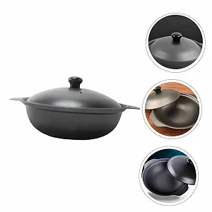 Каструля Чавунна Термостійка З кришкою synthetic.ua - Фото 1