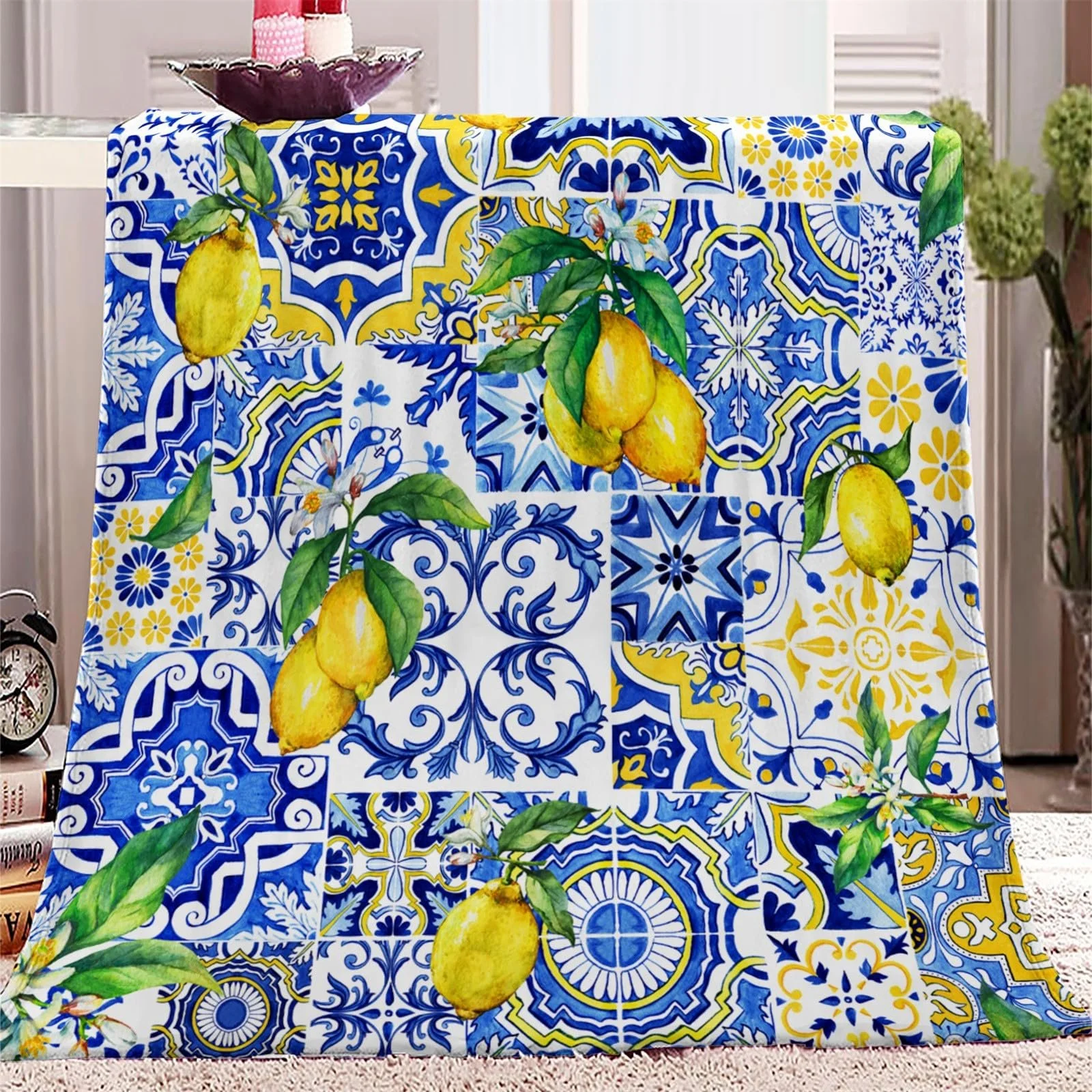 Покривало XCWYF Для дивану, 180 x 200 см, Пухнаста Покривало з флісу, фото №3