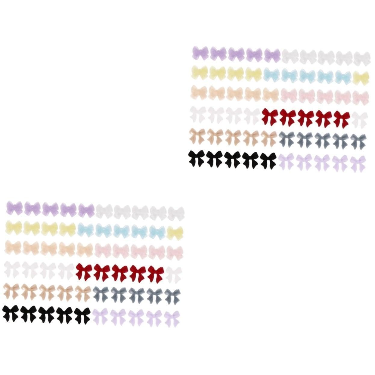 Прикраси для манікюру Healeved стереоскопічні бантики для дизайну нігтів, фото №1