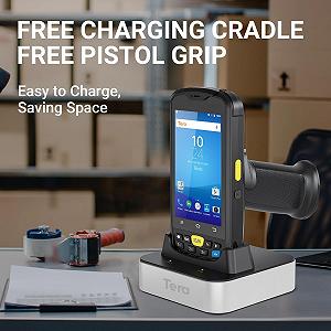 Терминал сбора данных 4" Tera P160 3/32 ГБ 4G 1 SIM 13Мп 8 ядер Android 10 Черный synthetic.ua - Фото 1