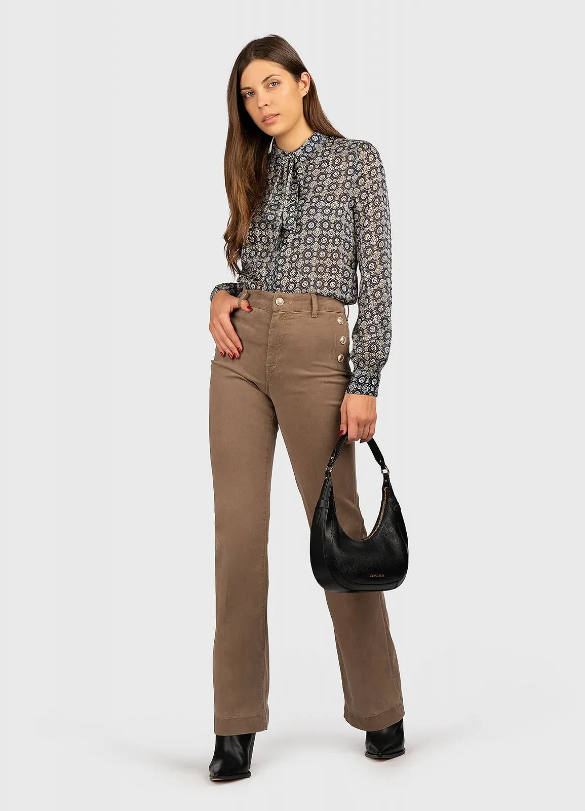 Жіноча синя блуза GUESS JEANS / Синя / Розмір S, фото №3