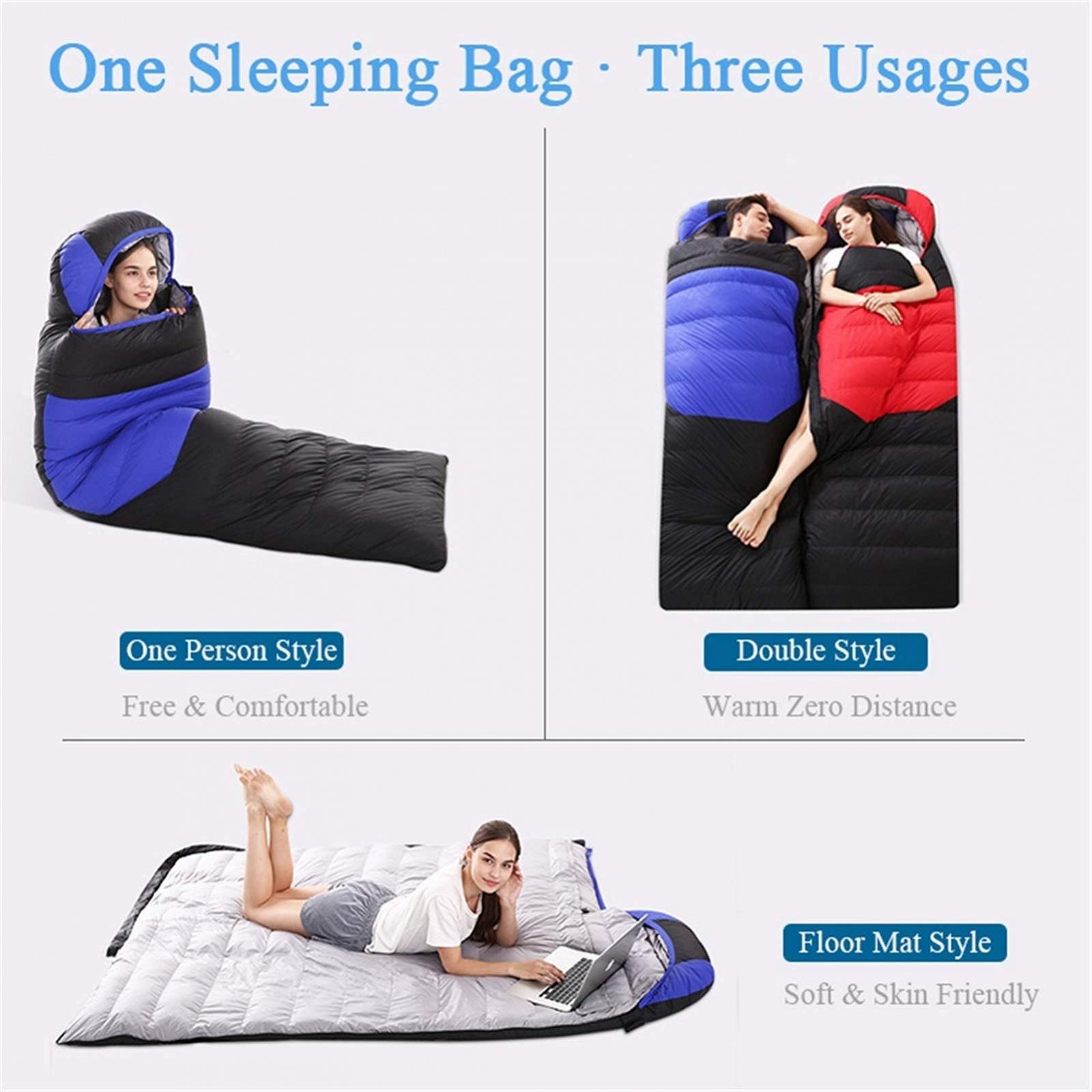 Спальний мішок MYVVKIA Adult 1.5/1.7 кг Ultralight Duck Down 210x80 см, фото №7