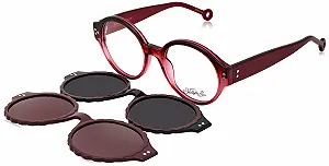 Оправа для очков Hally & Son Женская Hs903c04 Бордовый 52/20/140 - Фото 1