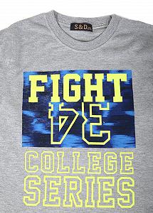 Реглан S&D Kids 134см Серый (GT-3107-Grey) synthetic.ua - Фото 1