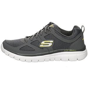 Кроссовки Skechers Track-Bucolo 52630-BKW, мужские, черные, EU 42 (UK 7.5) synthetic.ua - Фото 1