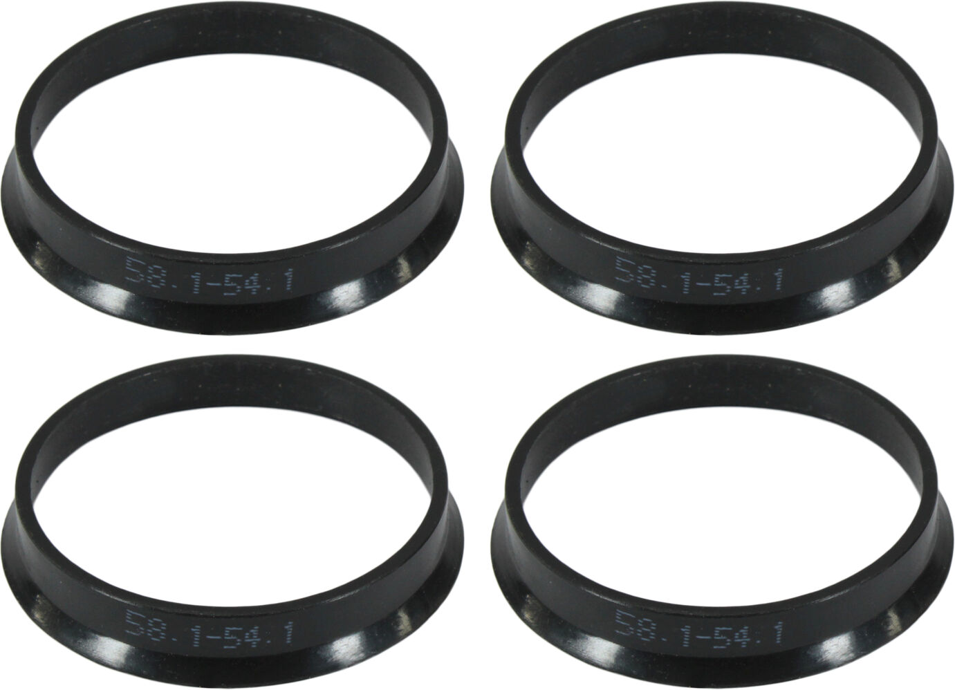 Кільця центрувальні для колісних дисків 58.1-54.1 Walline термопластик WL, фото №1