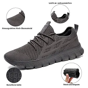 Кроссовки VGPSFN Спортивные Мужские Легкие Черный synthetic.ua - Фото 1