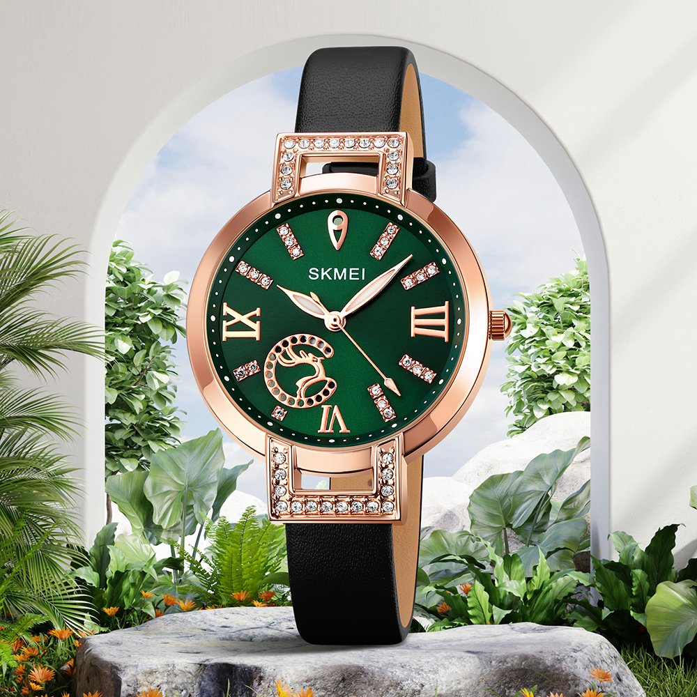Годинник Skmei 1977GNBK Green-Black SALE, фото №5