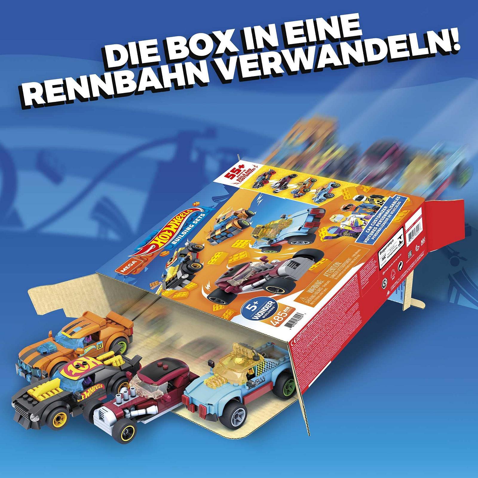 Игрушечный набор Mega Construx Hot Wheels GVM13 Гоночный автомобиль, фото №5