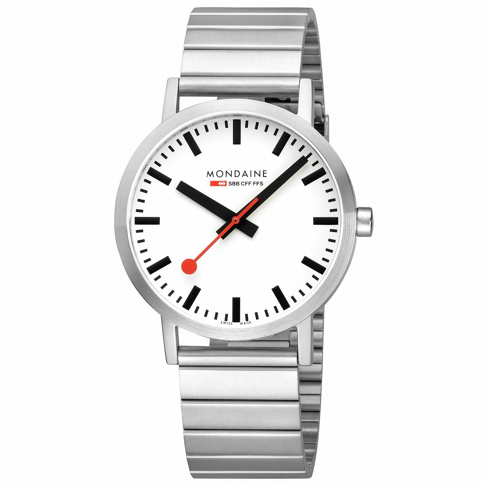 Часы Mondaine A660.30360.16SBJ Мужские Аналоговые Кварцевые Серебристый, фото №1