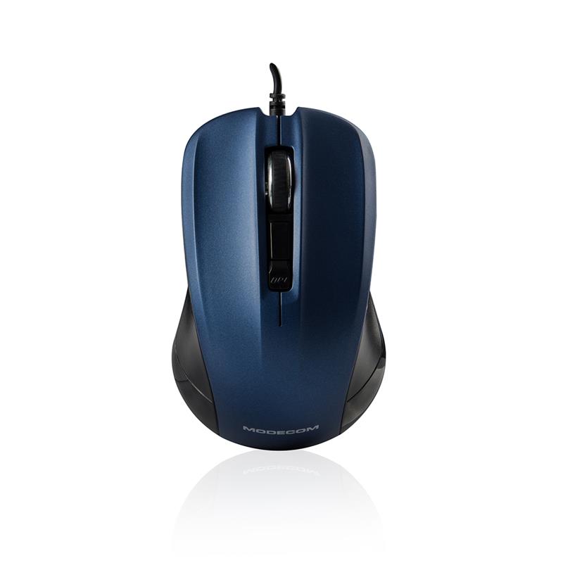 Компьютерная мышь Modecom MC-M9.1 M-MC-00M9.1-140 Black/Blue USB, фото №1