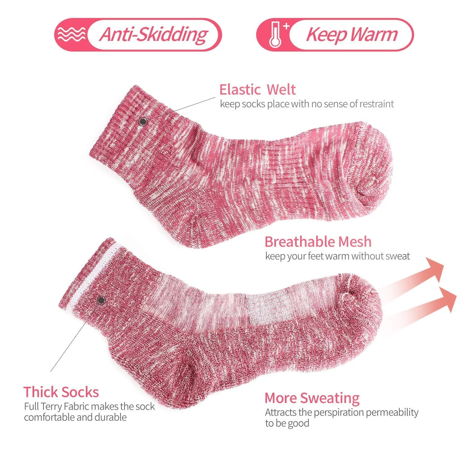 Шкарпетки ElifeAcc, 5 пар, вовна, розмір EU 35-43, фото №4 Шкарпетки ElifeAcc, 5 пар, вовна, розмір EU 35-43, фото №4