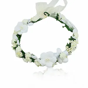 Вінок для волосся весільний Квітковий synthetic.ua - Фото 1