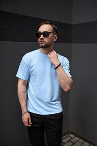 Футболка Loud блакитна synthetic.ua - Фото 1