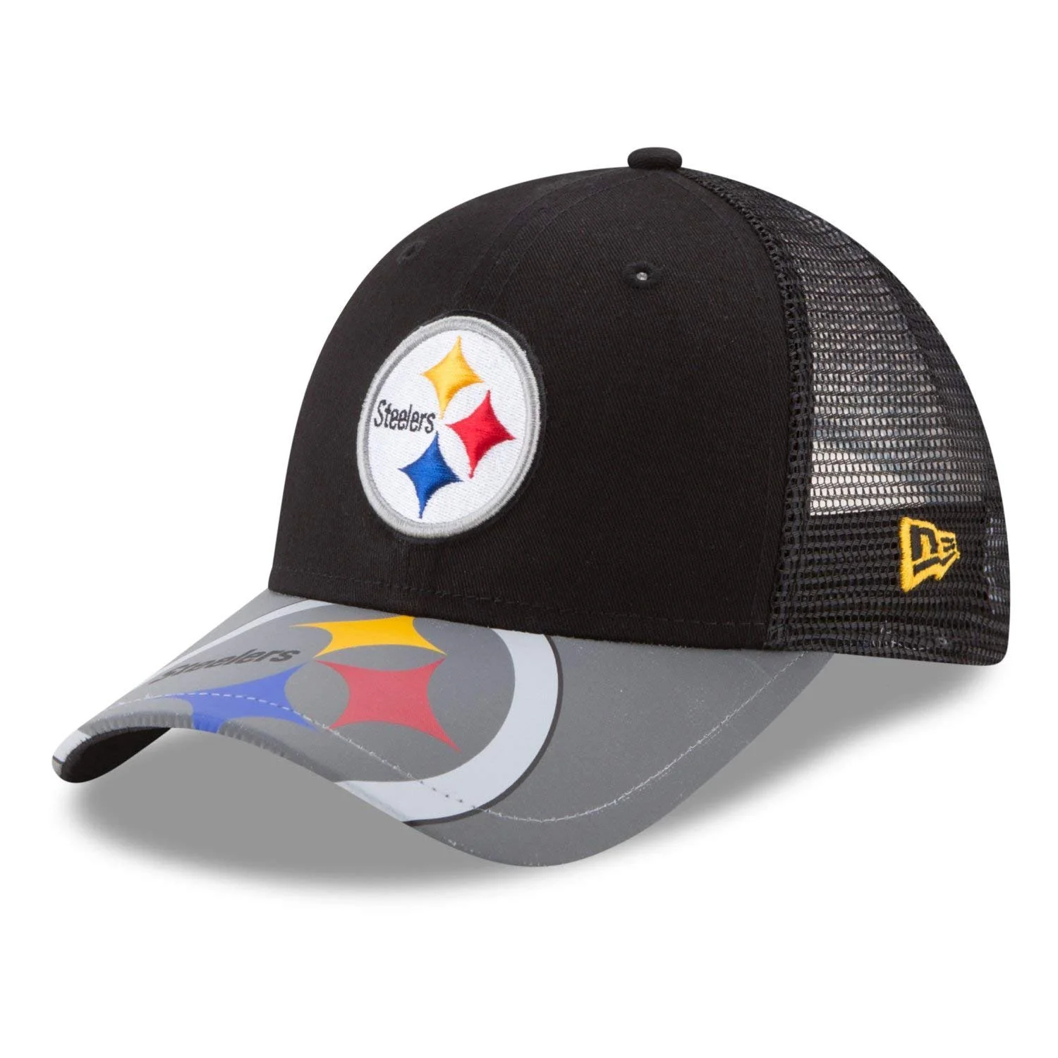 Кепка New Era Mesh Trucker Snapback детская светоотражающая NFL Teams, фото №1 Кепка New Era Mesh Trucker Snapback детская светоотражающая NFL Teams, фото №1