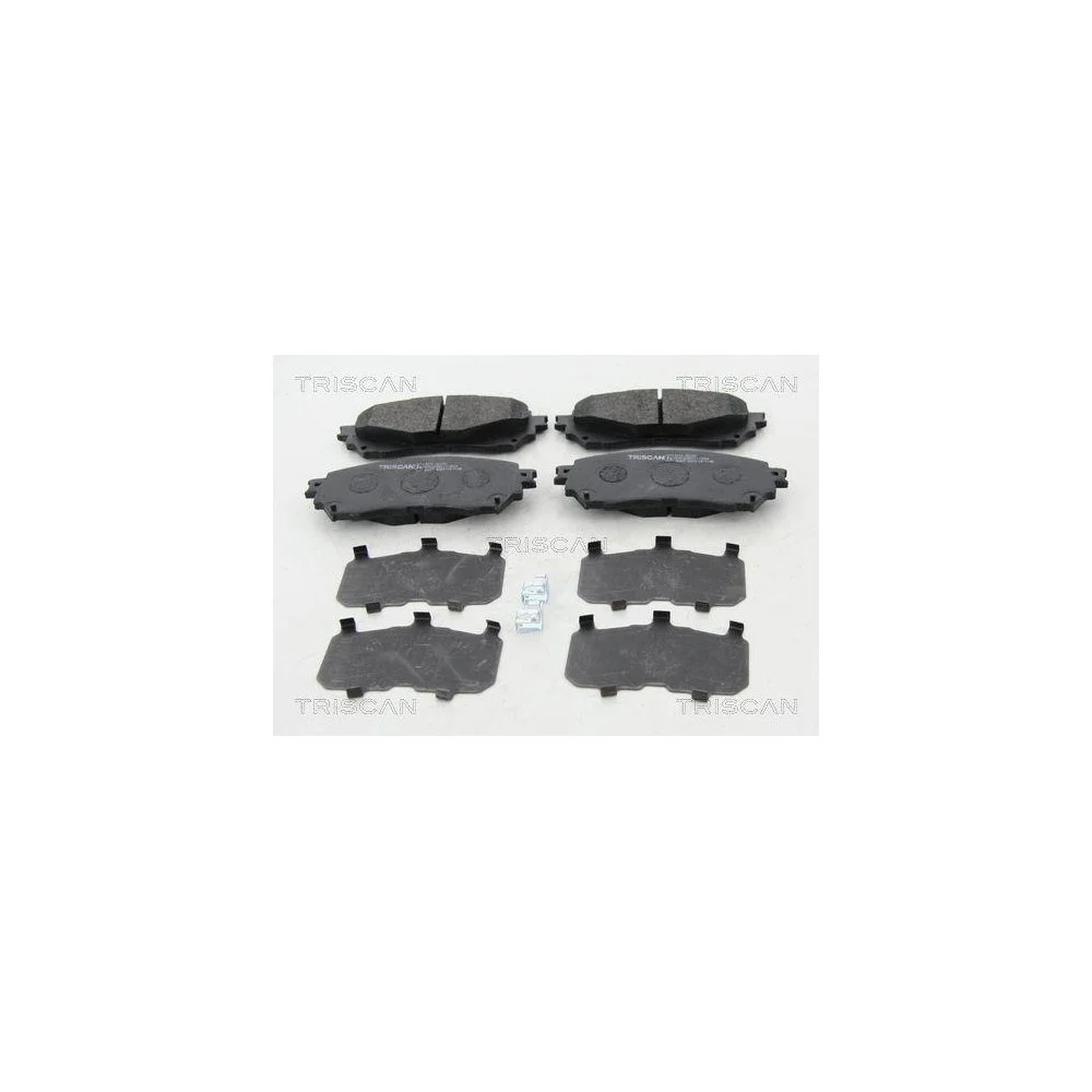 Комплект тормозных колодок, дисковый тормоз TRISCAN 8110 50188 для MAZDA Передняя ось, фото №1
