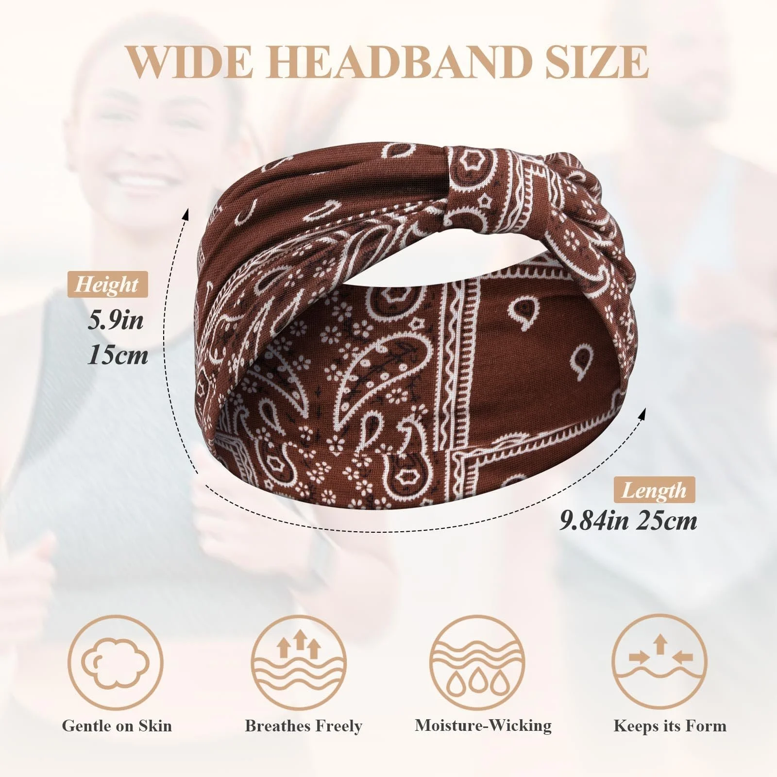 Пов'язка на голову Жіноча, фото №6