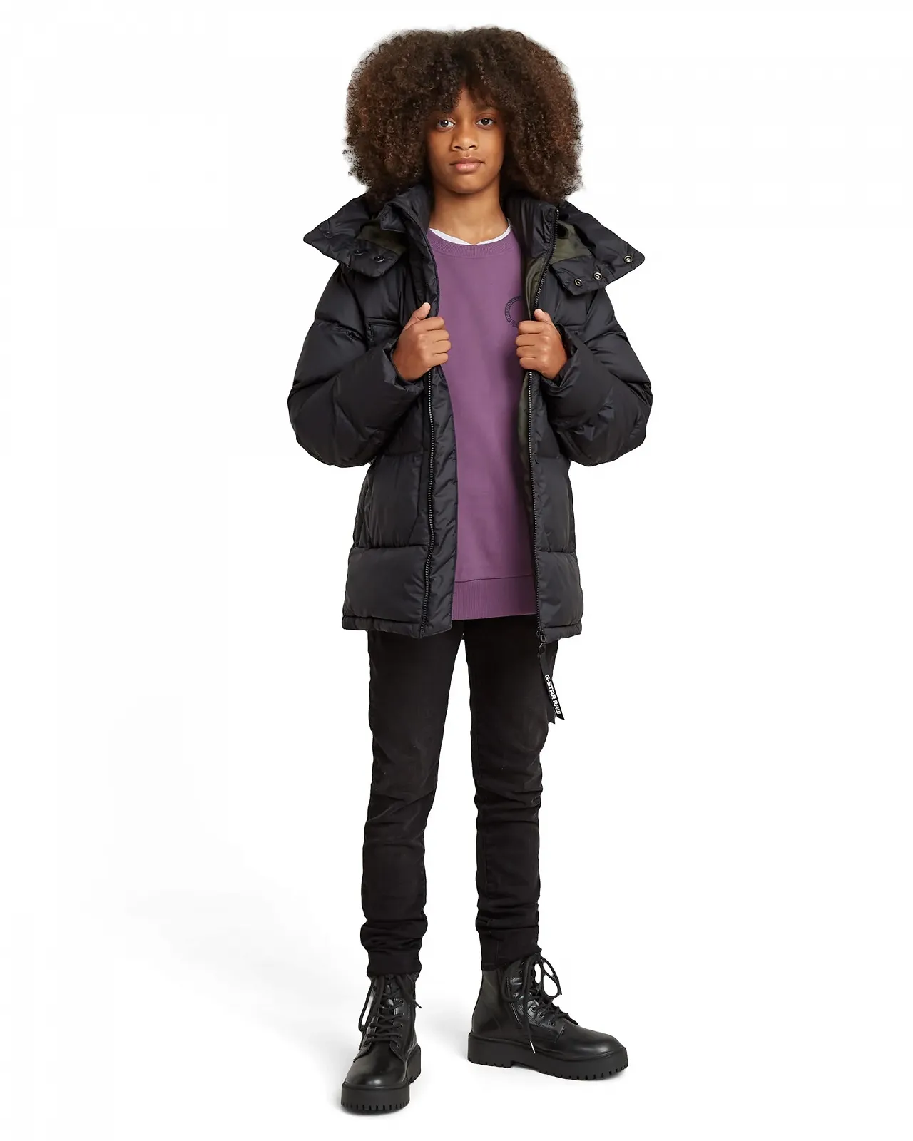 Куртка з капюшоном G-STAR Whistler Padded для хлопчиків, фото №3