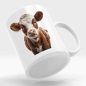 Детская Кружка Коровка для детей - Для горячих и холодных напитков synthetic.ua - Фото 1