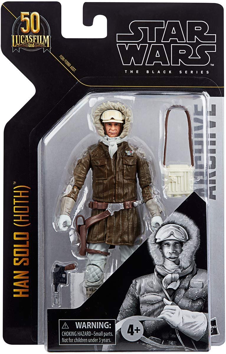 Фігурка Star Wars Black Series Archive Хан Соло (Хот) 15 см, фото №7