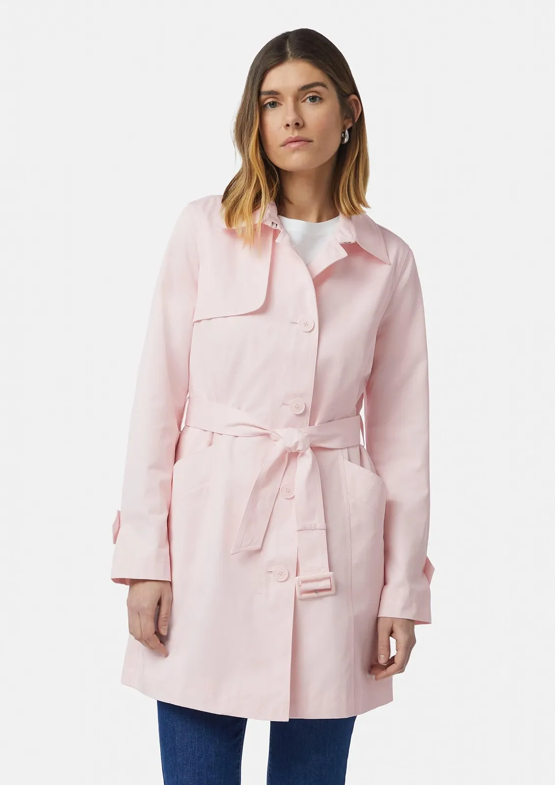 Тренч comma Елегантний бавовняний приталеного крою, фото №5 Тренч comma Елегантний бавовняний приталеного крою, фото №5