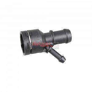 Патрубок линии охлаждающей жидкости METZGER 4010175 для VAG, верхний - Фото 1