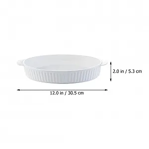 Форма для запікання Gatuida Керамічна з двома ручками Міцна Стійка до подряпин ціна на synthetic.ua - Фото 1 Форма для запікання Gatuida Керамічна з двома ручками Міцна Стійка до подряпин synthetic.ua - Фото 1