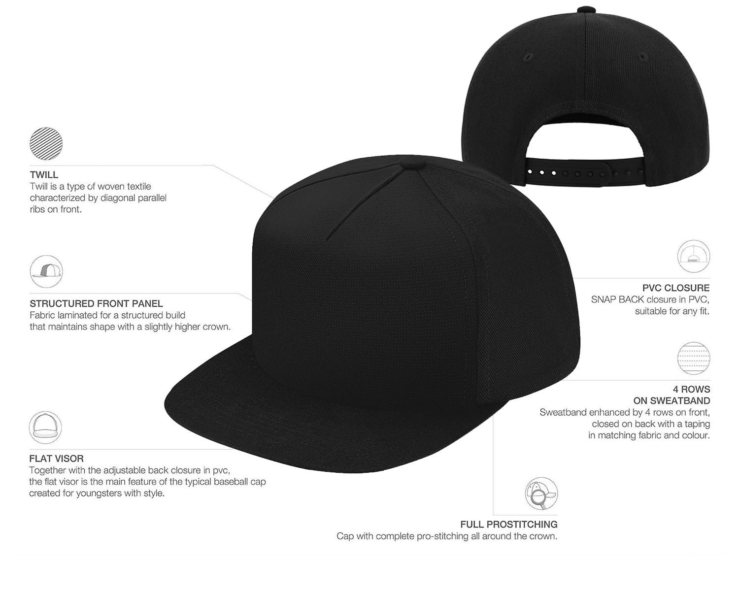 Кепка Snapback Lauthings Anime Manga для девочек с плоским козырьком, фото №3