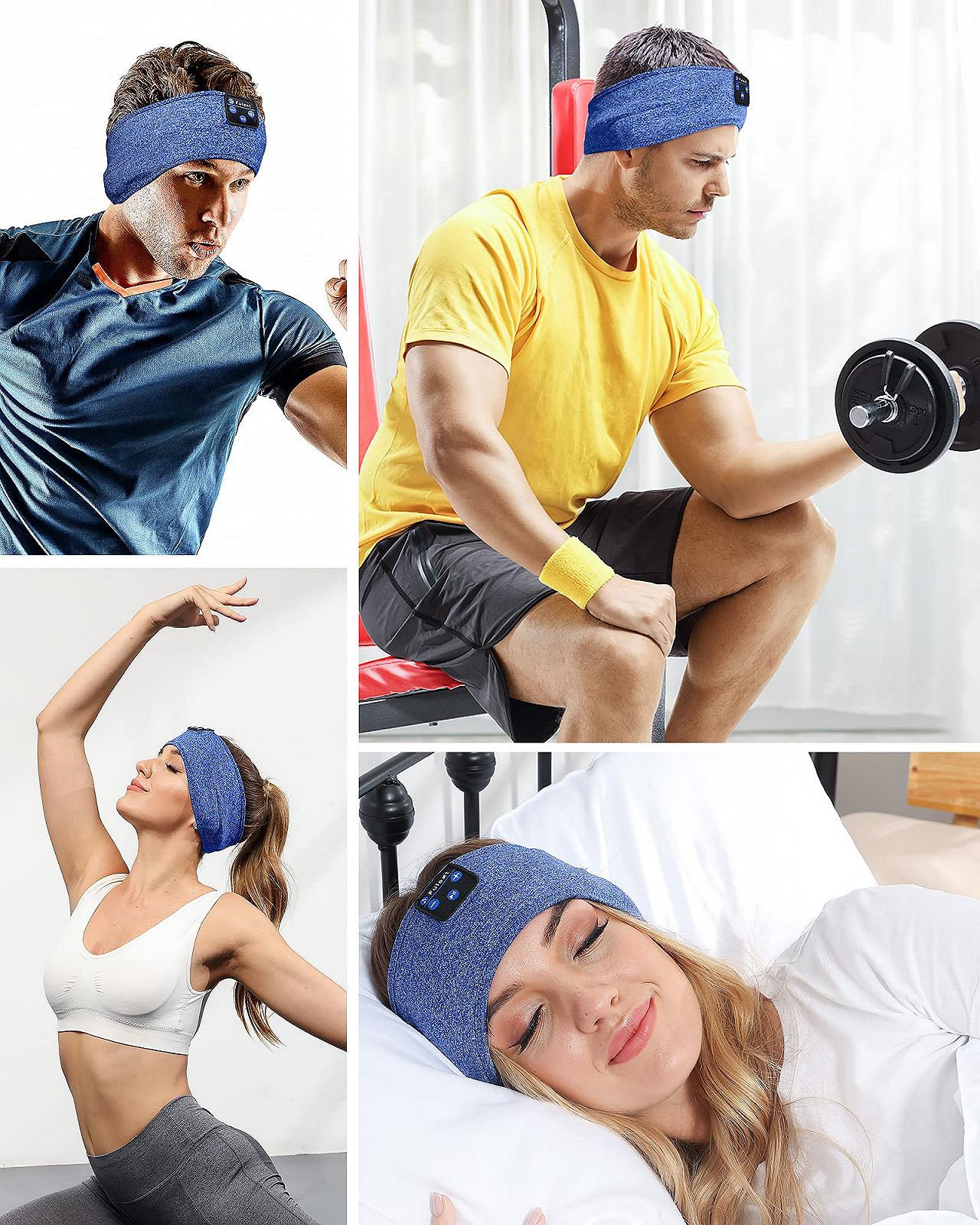 Наушники Fulext Sleep Bluetooth Sleep Headband Long Playtime с встроенными динамиками, фото №7